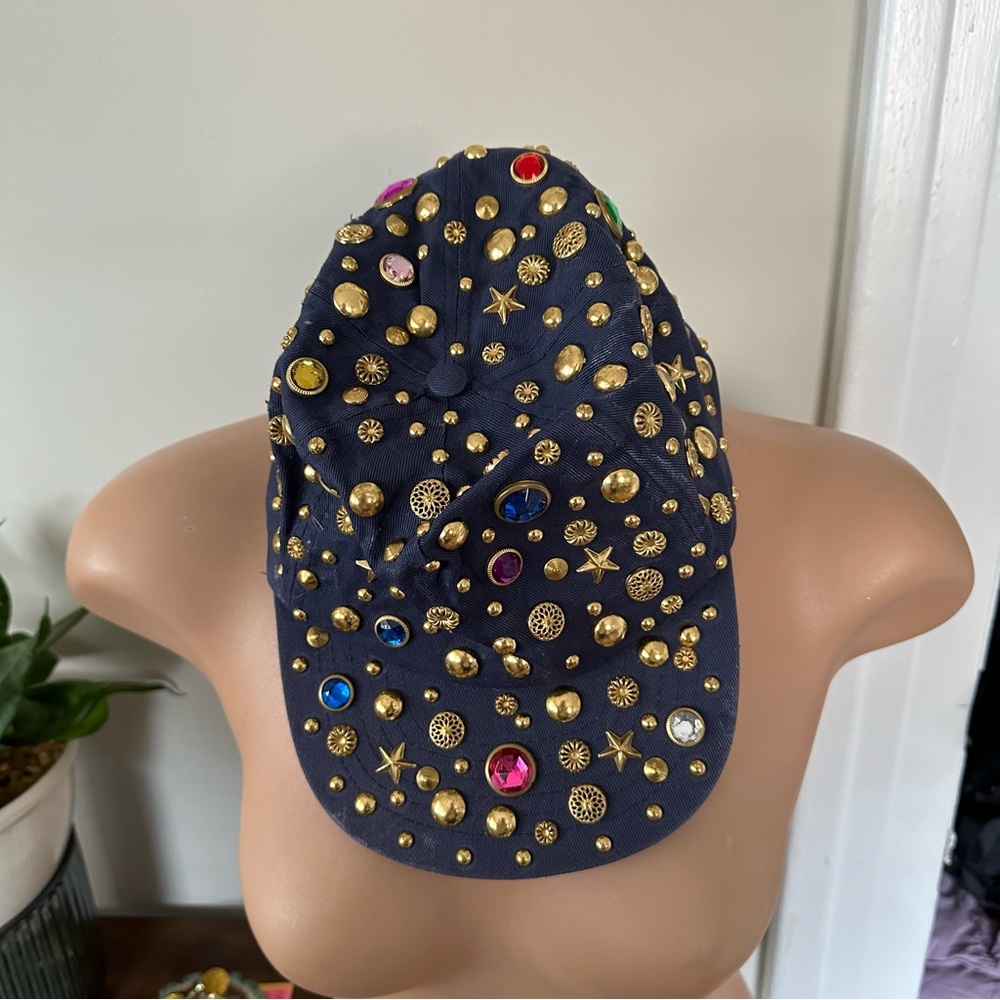 vintage bedazzled baseball cap